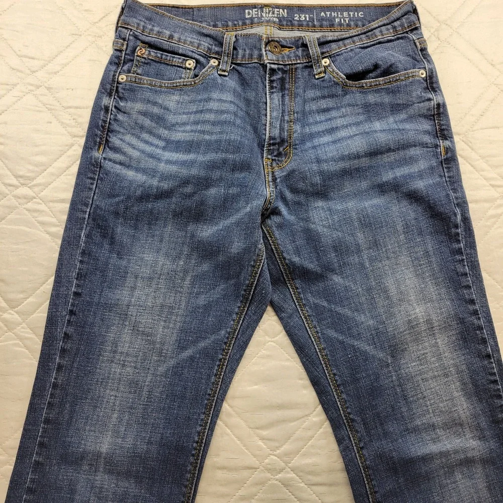 Denizen by Levis 231 Athletic Fit blue jeans size 30X32